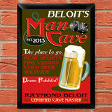 Personalized Traditional Pub Sign - Crabschack