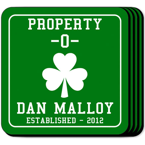 Coaster Set - Property O - PersonalizationPop Test Store