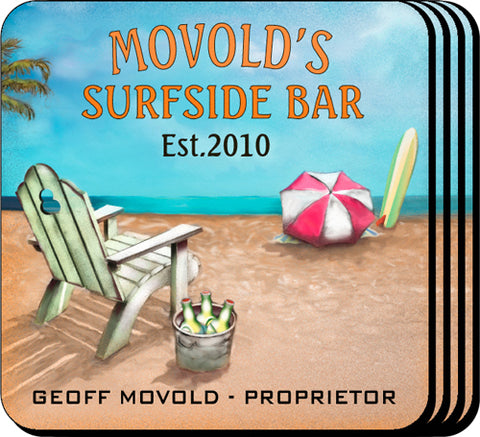 Coaster Set - Surfside - PersonalizationPop Test Store
