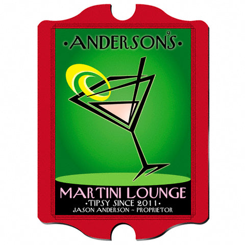 Vintage Series Personalized Sign - Cosmo