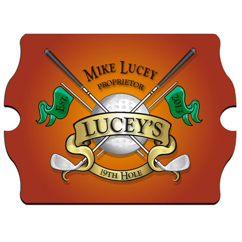 Vintage Series Personalized Sign - Golf