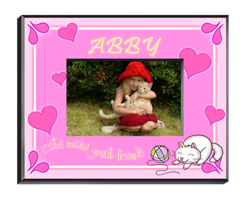 Personalized  Children's Frames - Kitten