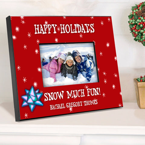 Holiday Frame - Red