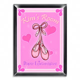 Personalized Room Sign - Ballet