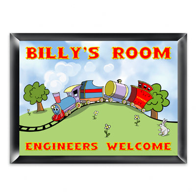Personalized Room Signs - Choo Choo