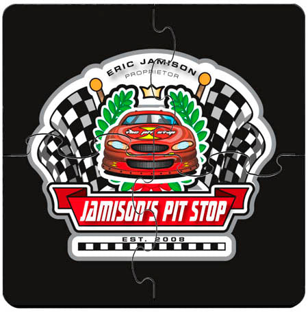 Coaster Puzzle - Racing - PersonalizationPop Test Store