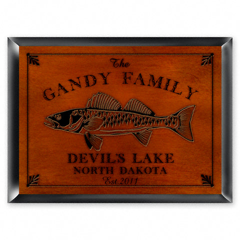 Cabin Series Traditional Sign - Wall Eye - PersonalizationPop Test Store