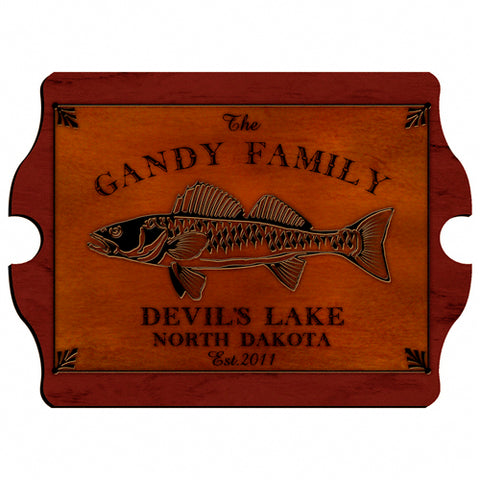 Cabin Series Vintage Sign- Wall Eye - PersonalizationPop Test Store