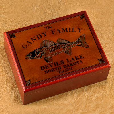 Cabin Series Humidor - Wall Eye - PersonalizationPop Test Store