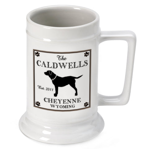 Cabin Series Stein - Labrador - PersonalizationPop Test Store