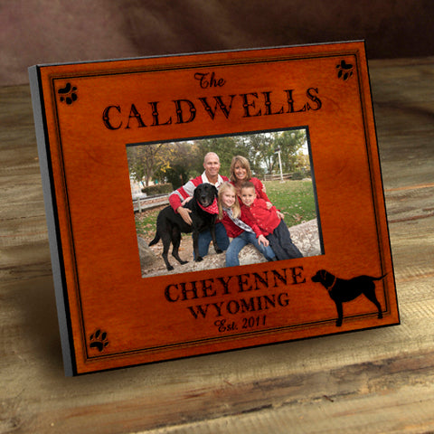 Cabin Series Picture Frames - Labrador - PersonalizationPop Test Store