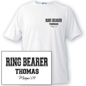 Collegiate Series Ring Bearer T-shirt