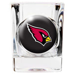 Personalized NFL Shot Glass - Cardinals