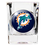 Personalized NFL Shot Glass - Dolphins