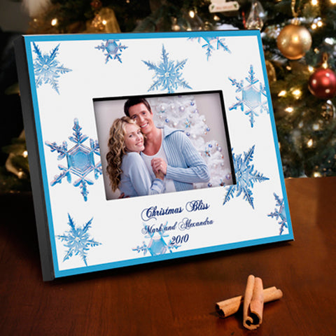 Personalized Snowflake Frame - Cristal