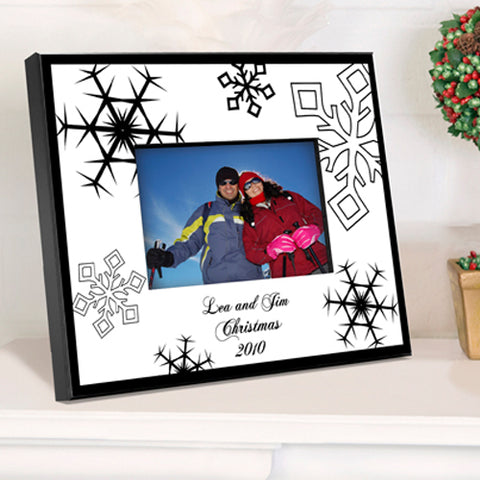 Personalized Snowflake Frame - Nostalgic