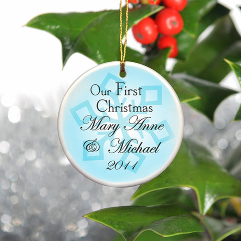 Our First Christmas Ornament - Style 8