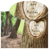 Tree of Love Print with Wood Frame - Family Tree