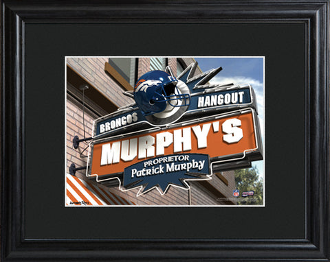 NFL Pub Print - Broncos