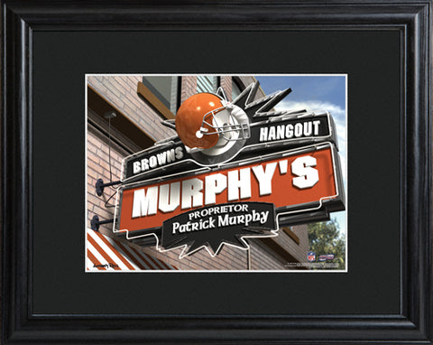 NFL Pub Print - Browns