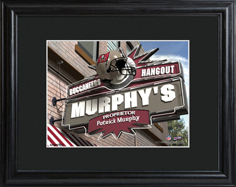 NFL Pub Print - Bucaneers