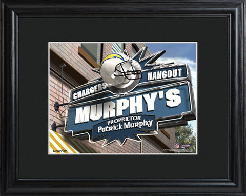 NFL Pub Print - Chargers