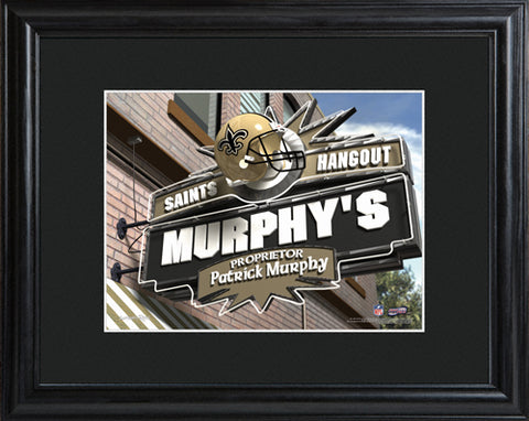 NFL Pub Print - Saints