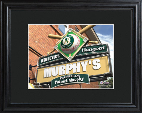 MLB Pub Print - Athletics