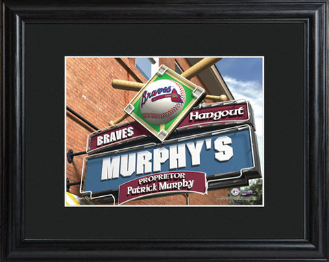 MLB Pub Print - Braves
