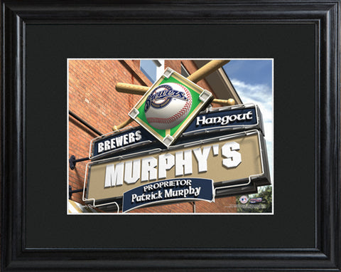 MLB Pub Print - Brewers