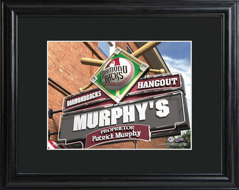 MLB Pub Print - Diamond Backs