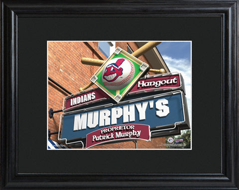 MLB Pub Print - Indians