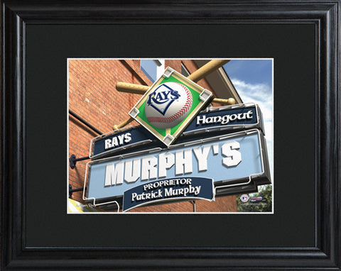 MLB Pub Print - Rays