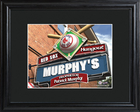 MLB Pub Print -Red Sox