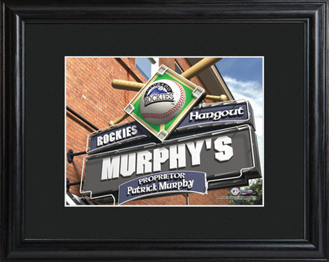 MLB Pub Print - Rockies