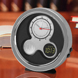 Modern Times Desk Clock