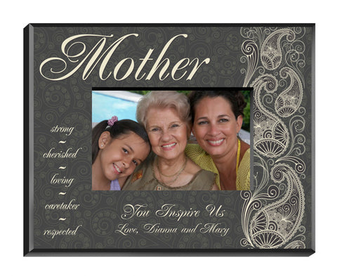 Pretty Paisley Frame - Mother