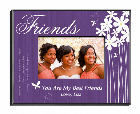 Bloomin' Butterfly Frame - Friends - PersonalizationPop Test Store