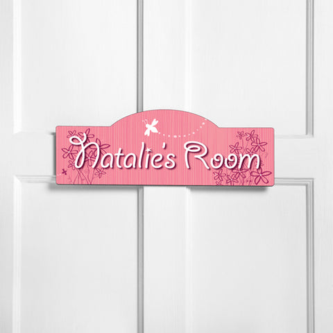 Personalized Kids Room Sign - Daisy - PersonalizationPop Test Store