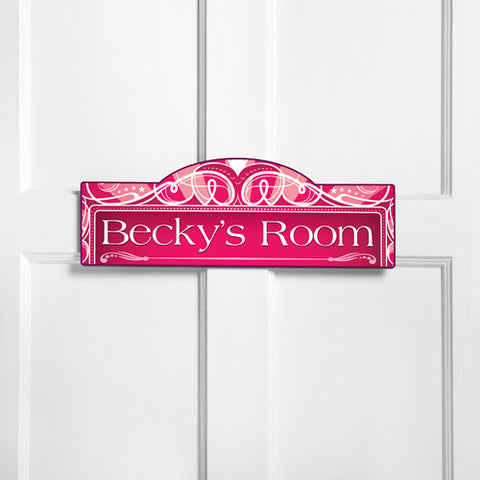 Personalized Kids Room Sign - Glitz - PersonalizationPop Test Store