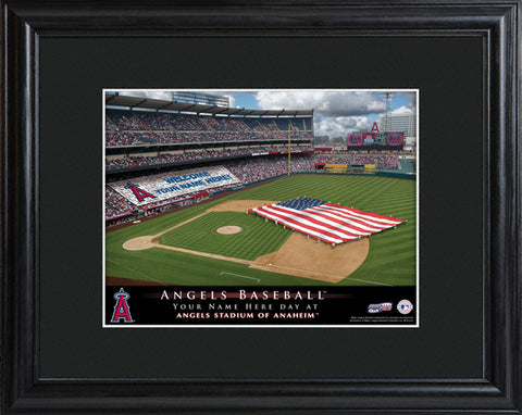 Personalized MLB Stadium Print - Angels - PersonalizationPop Test Store