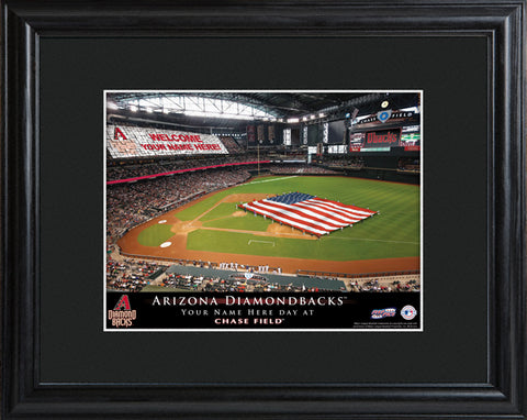 Personalized MLB Stadium Print - Diamondbacks