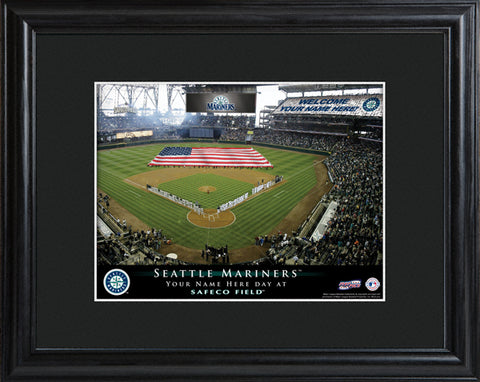 Personalized MLB Stadium Print - Mariners