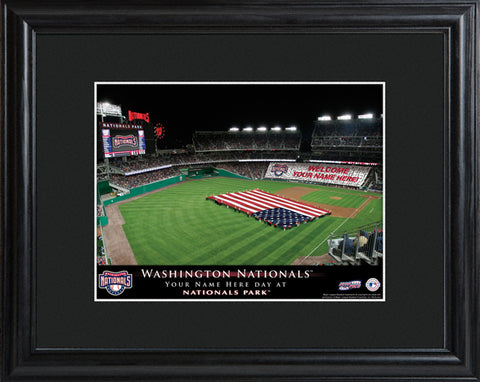 Personalized MLB Stadium Print - Washington Nationals