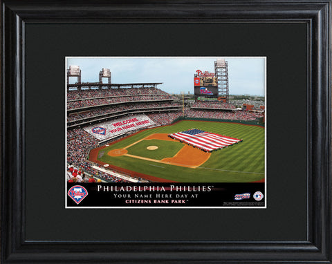 Personalized MLB Stadium Print - Phillies