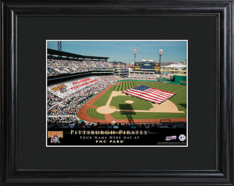 Personalized MLB Stadium Print - Pirates