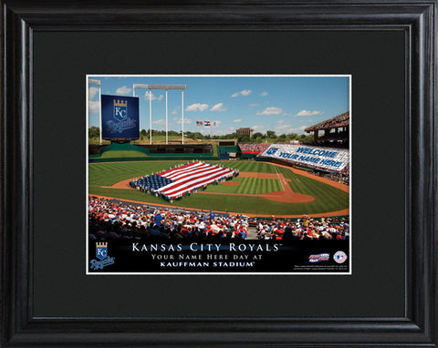 Personalized MLB Stadium Print - Royals