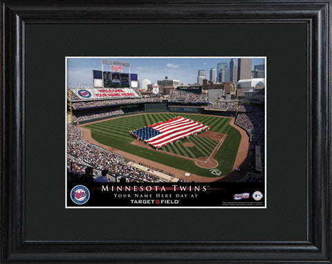 Personalized MLB Stadium Print - Twins