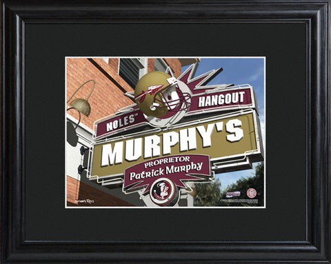 College Hangout Print - Florida State