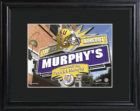 College Hangout Print -LSU